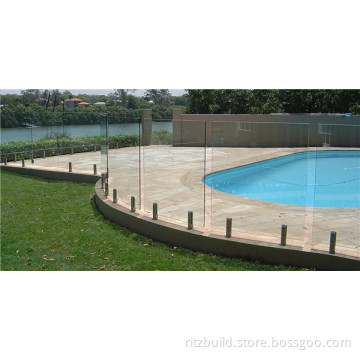 Outdoor Frameless Glass Railing Good Quality